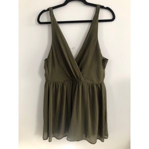 Green romper